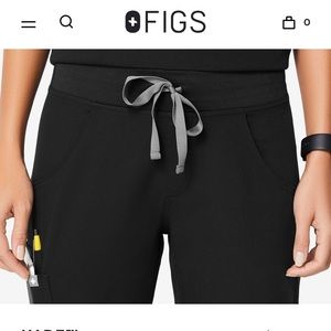 FIGS NWT Kade Cargo Scrub Pants XS TALL